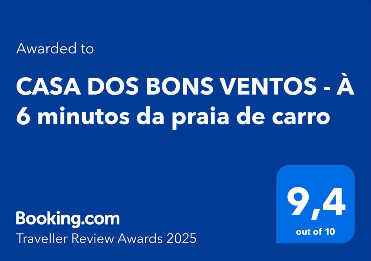 Casa Dos Bons Ventos - A 6 Minutos Da Praia De Carro Itaipuacu Exterior photo
